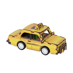 REZARK ROM-06 Серия Транспорт (мини) Пазл 3D 22 элемент. Такси