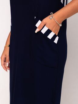 Платье женское вискоза ЭЛИЗАБЕТ ШИРОКАЯ ПОЛОСА - Domtrik фото 7