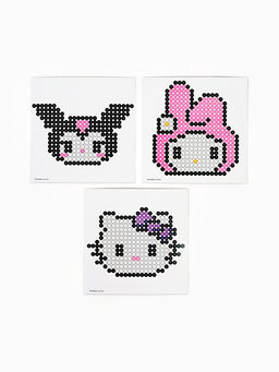 Аквамозаика Китти, более 1000 шариков, 3 фигурки