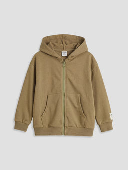 Erkek ?ocuk Fermuarl? Sweatshirt