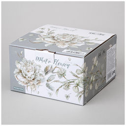 ЧАЙНАЯ ПАРА LEFARD WHITE FLOWER 330 МЛ (КОР=24НАБ.)  фото 2