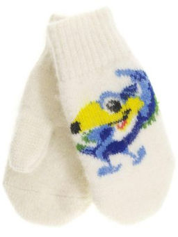 Варежки детские круговые Тукан 0712-1 - Рассказовские варежки фото 2