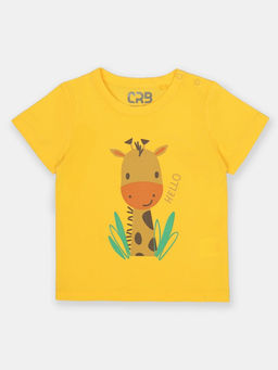 CRB wear/CSBB 63745-30-392 Футболка для мальчика,желтый/Ex.Cherubino