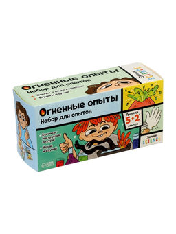 Набор для опытов «Новогодний бокс», 4 набора для опытов, 1 сюрприз
