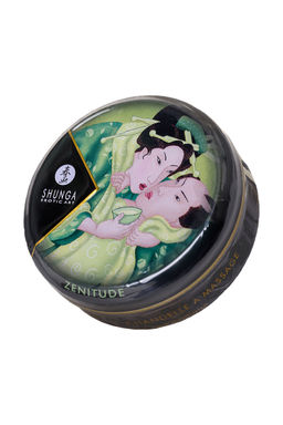 Массажное аромамасло в виде свечи Shunga Спокойствие. Зеленый чай(Zenitude.Exotic Green Tea), 30мл