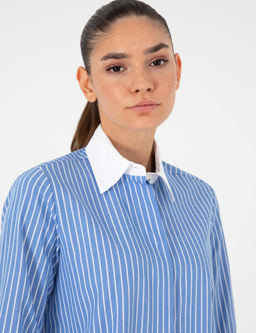 Mavi Comfort Fit Uzun Kollu G_mlek - Pierre cardin фото 2