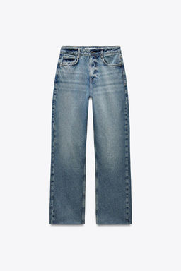 Z1975 STRAIGHT-LEG HIGH-WAIST JEANS - Zara фото 16