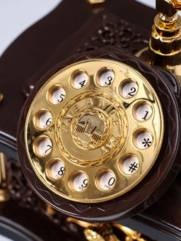 Шкатулка музыкальная механическая «Ретро телефон», 20×14.5×21.5 см