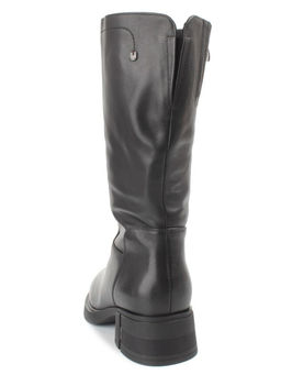 Z4230M BLACK Сапоги зимние женские (натуральная кожа, натуральный мех)