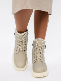 Ботинки жен., бежевые, э/н - S&I фото 6