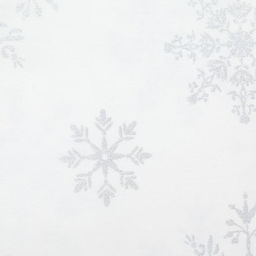 Скатерть новогодняя «Серебряные снежинки», 149×250±3 см, 100% хлопок, 190 г/м²