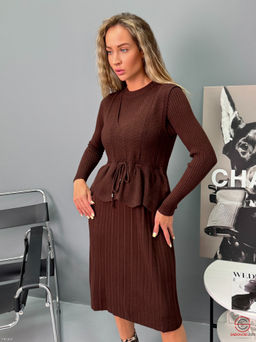 Костюм кофта и платье теплое - Bruno фото 6