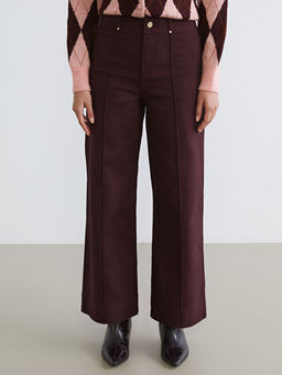 Wideleg Kad?n Jean Pantolon