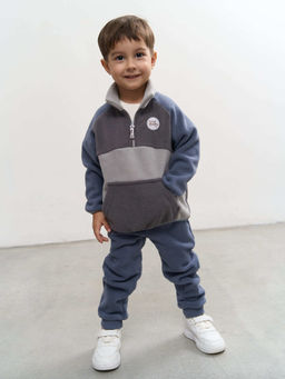 Костюм флисовый Колор блок Гроза 0+ - Bungly фото 5