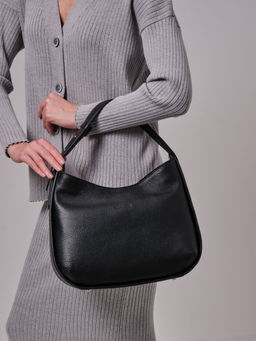 Сумка кожаная Deboro 30422 черный