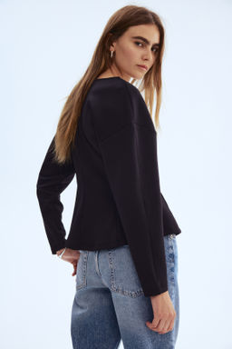 Top entallado efecto neopreno - H&m фото 5