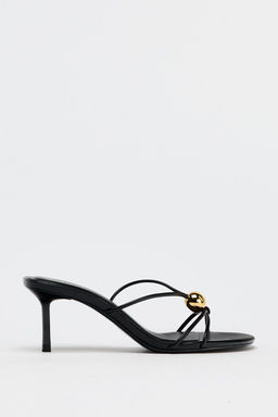 SANDALS WITH METAL DETAIL - Zara фото 2