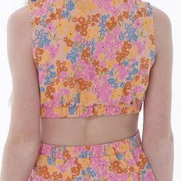 PELICAN, платье для девочек, Персиковый  фото 3