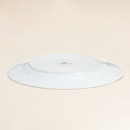 Тарелка новогодняя SL Home «Прекрасное время», постановочная, d=27 см, фарфор, белая, красная