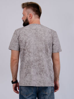 Футболка ФМ-62 светло-серая, трикотаж - Малина фото 4