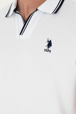 Мужская белая футболка Неожиданная скидка в корзине - U.s. polo assn фото 14