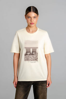 Арт. 31134 Футболка женская 44-52 (5 шт) Цвет:бежевый - Калинка фото 22