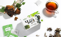 Чайный напиток целебная ЧАГА Алтая с ИСЛАНДСКИМ МХОМ Алфит 7805