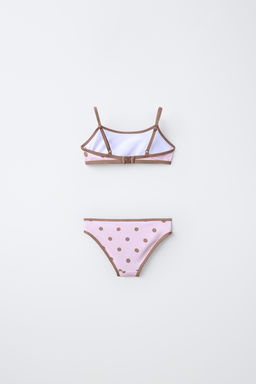 6-14 A_OS/ BIKINI TOPOS VIVOS CONTRASTE - Zara фото 2