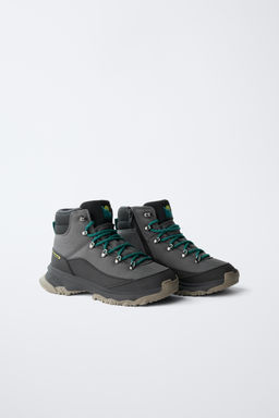 WATER-REPELLENT HIKING BOOTS - Zara фото 11