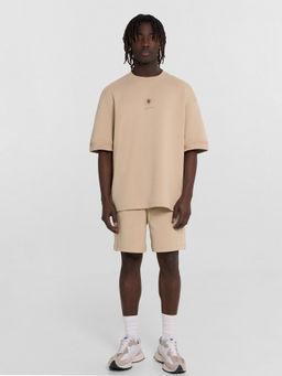 Комплект мужской бежевый с принтом и надписью "made for sunshine" сафари +печать1 191032