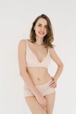 Бюстгальтер Секрет бежевый без косточек