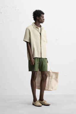 BERMUDA SHORTS LINEN BLEND - Zara фото 22