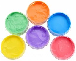 Краски пальчиковые для малышей Каляка-Маляка 60 мл 6 цв. карт.уп. 1+