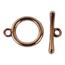 Zlatka Замок-тогл MFT-03 15 мм 5 шт под т.бронзу