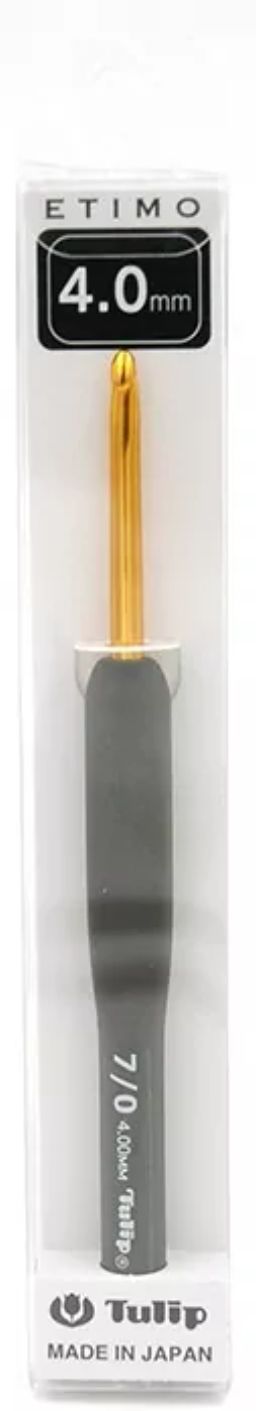 КРЮЧОК ДЛЯ ВЯЗАНИЯ С РУЧКОЙ "ETIMO" Tulip