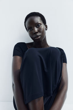 Top de microfibra con escote en U - H&m фото 4