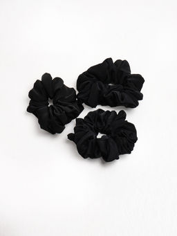 Резинка для волос (3шт) DH2024 сирень - Mini maxi фото 4