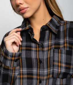 Рубашка #КТ225 (5), графит - Dommod фото 5