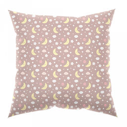 Подушка для сна 70х70см Спокойной ночи 2-х камерная: основной чехол бязь 140г/м2 ГОСТ (хлопок 100%), не съемный, внутренний чехол нетканное полотно (п/э100%), наполнитель: холофайбер высшего сорта, упаковка п/э пресс, вес 1,1 кг, Домашняя мода (Р