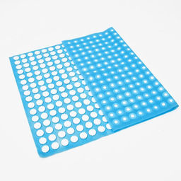 Аппликатор «Кузнецова», 384 колючки, спанбонд, 50×75 см, голубой.