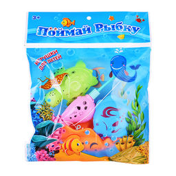Рыбалка "Поймай рыбку" в пакете