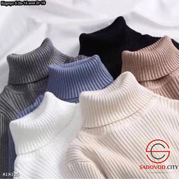 Водолазка женская однотонная