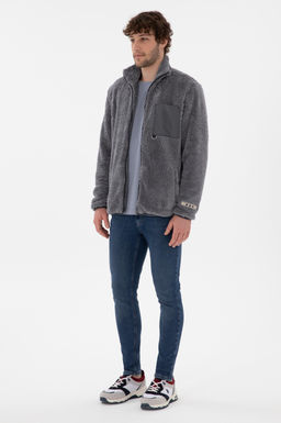 Самский светло -серый вязание кардиган Неожиданная скидка в корзине - U.s. polo assn фото 4