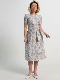 Платье Парижанка (серое) П15116-10М - Lt collection фото 2