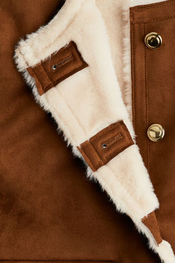 Chaqueta con forro de peluche - H&m фото 6