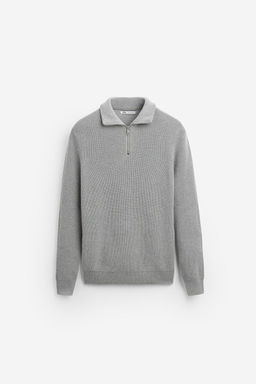 QUARTER-ZIP SWEATER - Zara фото 38