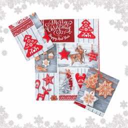 Комплект полотенец 48*60 см, 3 шт., рогожка (Чудеса) - Ивановотекстиль фото 2