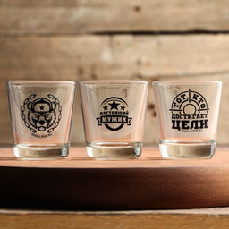 Подарочный набор Ты лучший: карты игральные, рюмки, 3 шт - Дорого внимание фото 3