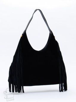 Сумка женская кожаная 1042M black Polina&Eiterou  в Новосибирске