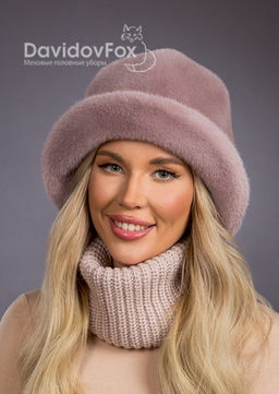 шапка Шляпка экомех панама капучино